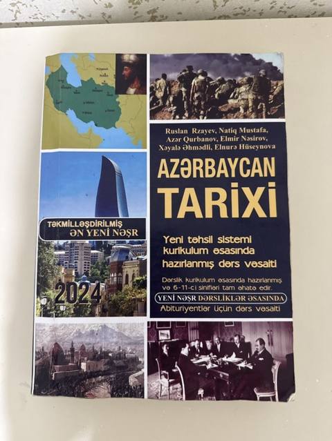 Məhsul: “Azərbaycan Tarixi” – abituriyentlər üçün dərs vəsaiti (2024) — 6 ₼ · Баку · Kitablar Məhsul: “Azərbaycan Tarixi” – abituriyentlər üçün dərs vəsaiti (2024) — Баку