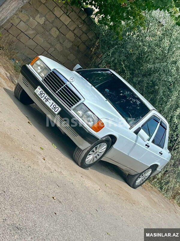 Mercedes 190, 1990 il 90-HF-190 — Avtomobillər, Bakı (2)