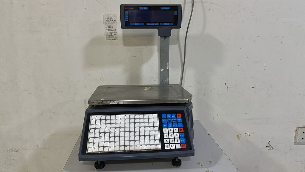 Elektron çəkid aparatı – pərakəndə satış üçün - Üst hissəsi — Ticarət tərəzisi, Bakı (2)