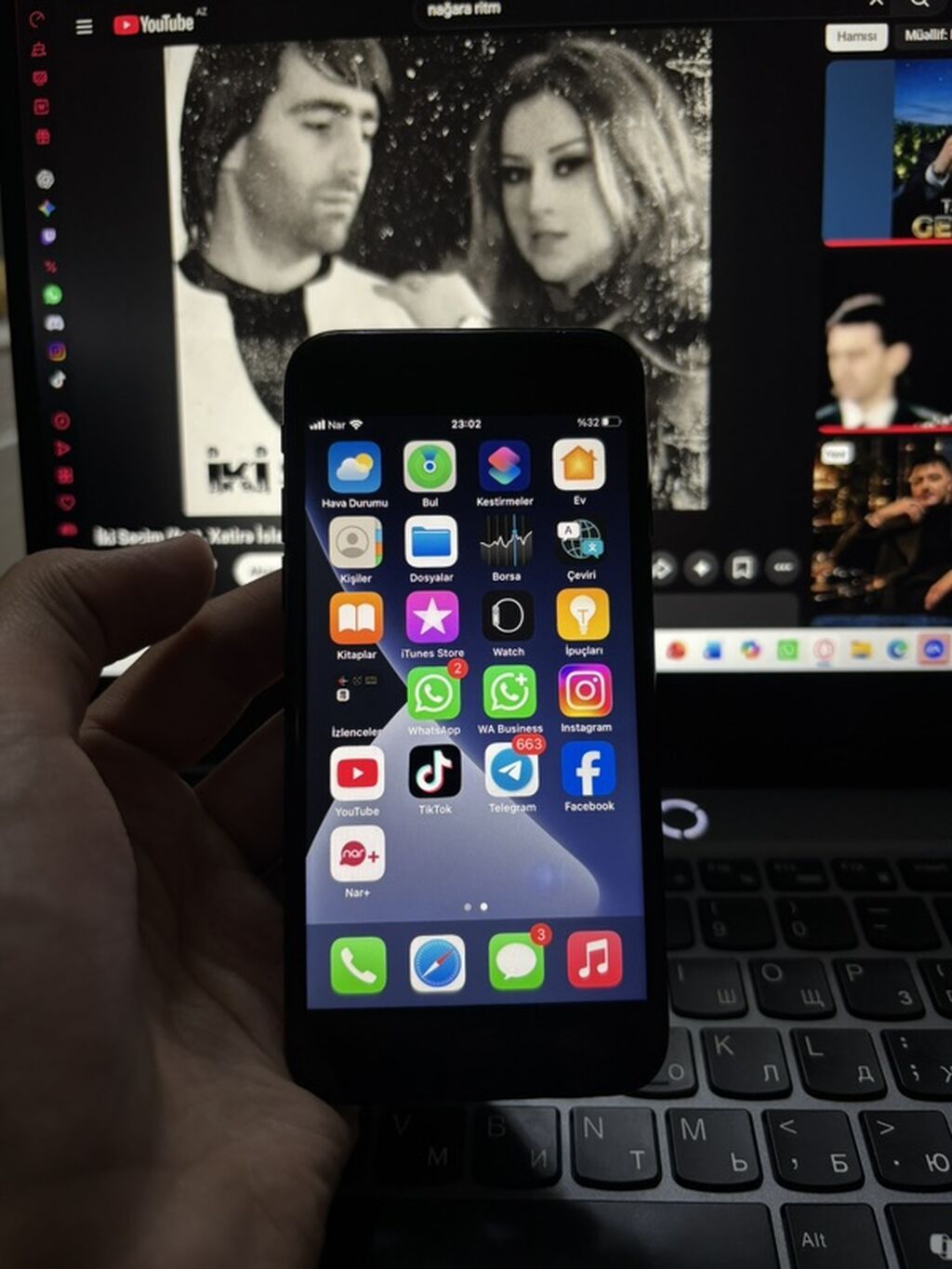 IPhone SE, 128 GB, Qara, Barmaq izi — Apple iPhone, Bakı (2)