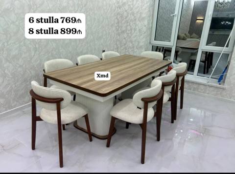 Yemək masası və stul dəsti - Dəst variantları: - 6 stul ilə: 769 — 769 ₼ · Baku · Masalar və stullar Yemək masası və stul dəsti - Dəst variantları: - 6 stul ilə: 769 — Baku