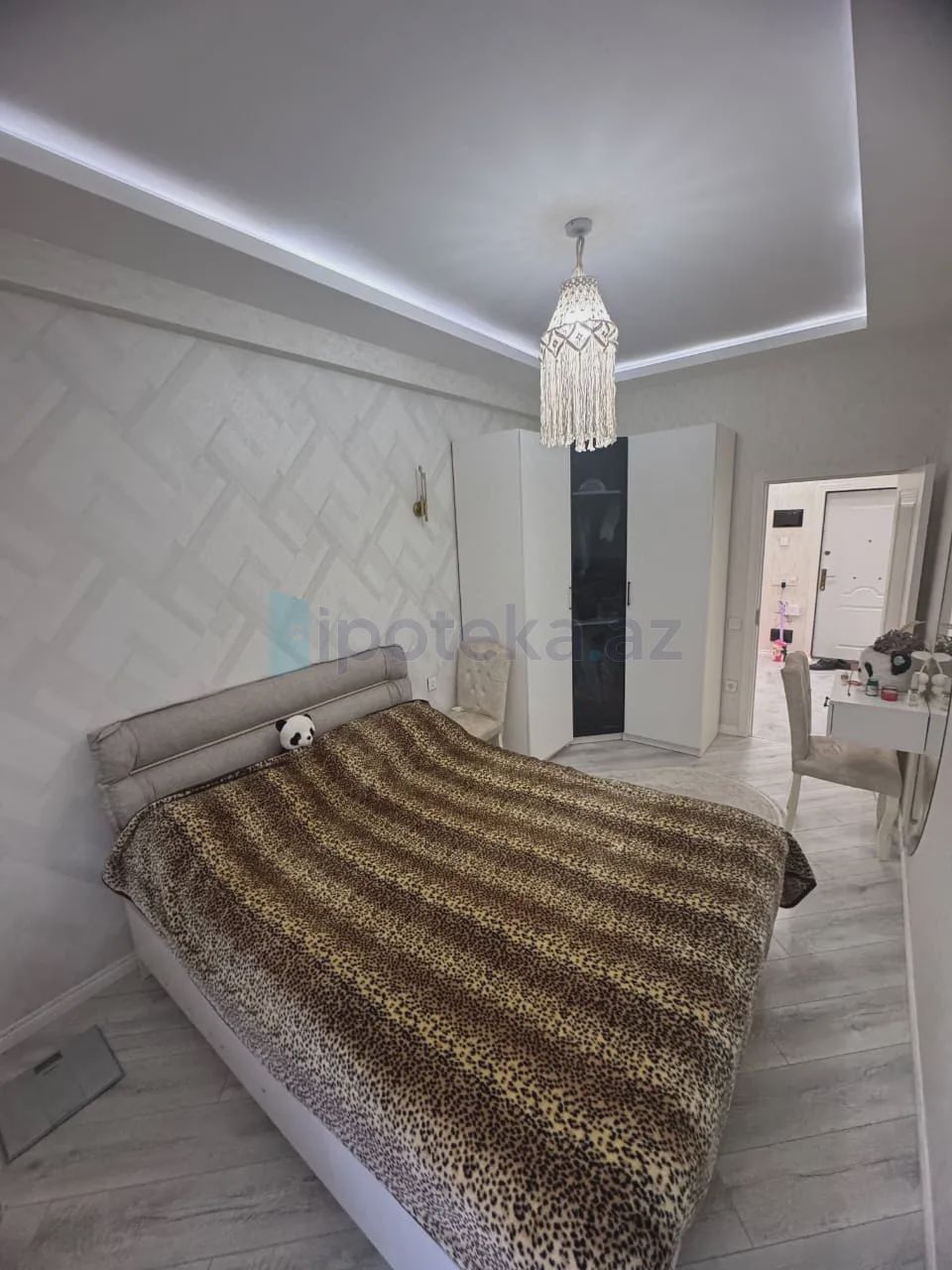 For sale: 2-room apartment (new building), 55 m² — Mənzil, Masazır (3)