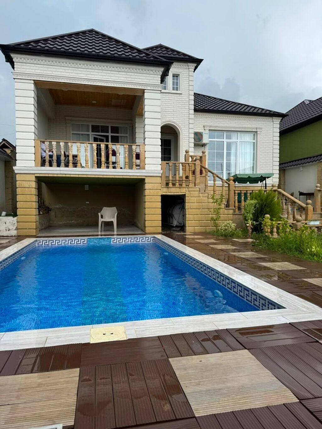 Hovuzlu həyət evi — Ev, villa, İsmayıllı (4)