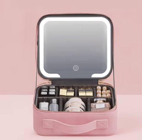 LED işıqlı güzgülü kosmetik çanta - İnkişaf etmiş LED işıqlandırmalı — Ширван