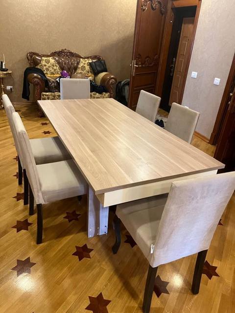 Masa desti satilir 330azn. Unvan Nizami m /s Nigaz — Үстелдер және орындықтар