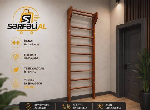 Taxta İsveç divarı idman kompleksi — Баку