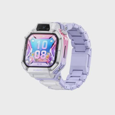 Uşaq üçün smart saat Huawei Kids X1 Pro, Purple (55020JAR) — Bakı