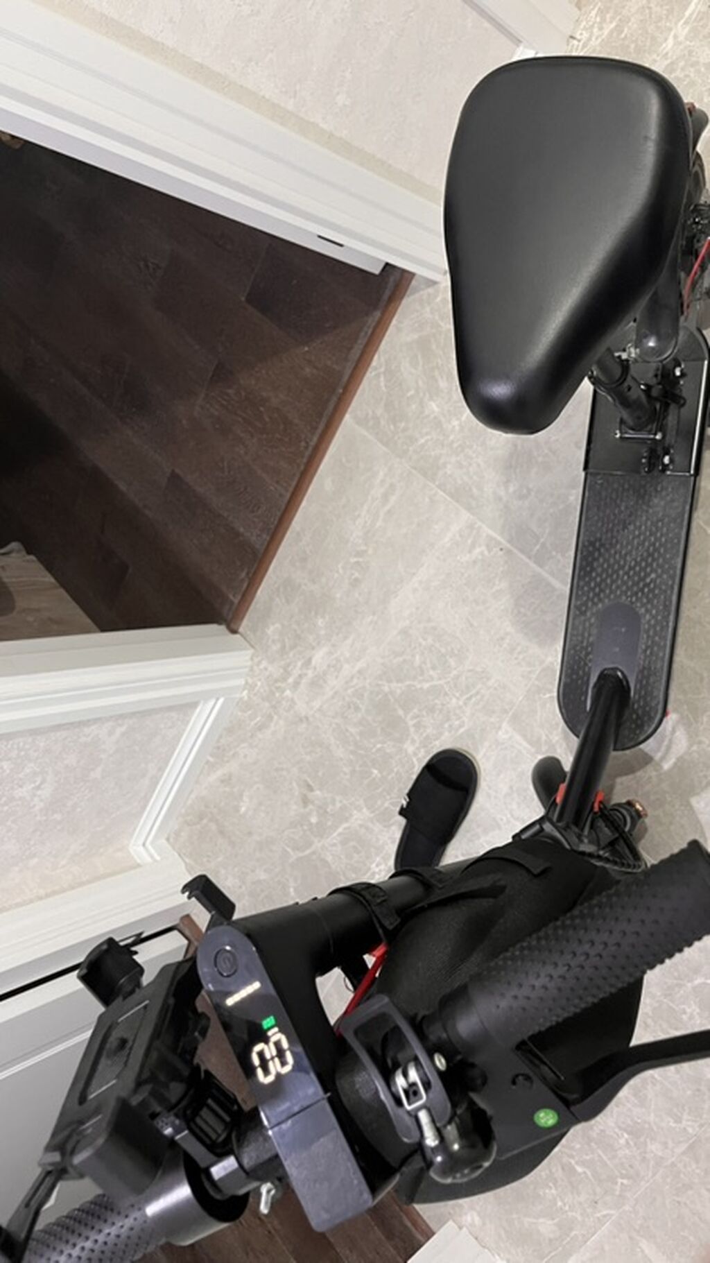 Elektrik skuter – oturacaqlı model Danqratında çox kiçik problem var — Skuterlər, Bakı (2)