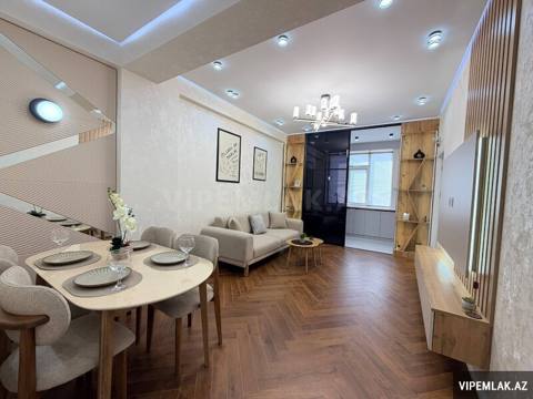 Xətai rayonunda 3 otaqlı Yeni tikili Satılır, 68 m² — Баку