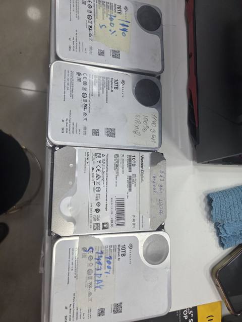 Məhsul: 10TB 3.5" Sata - Tutum: 10 TB - Nvr/dvr - Etiket qeydləri — Баку
