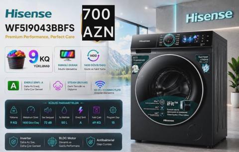 Hisense Paltaryuyan maşın — 700 ₼ · Bakı · Çamaşır maşınları Hisense Paltaryuyan maşın — Bakı