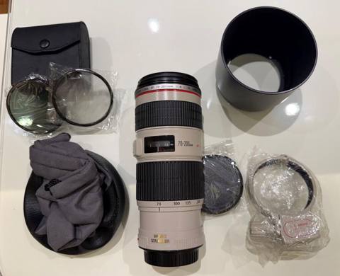 Canon EF 70-200mm f/4L IS USM - az istifadə olunmuş obyektiv Şəxsi — Baku