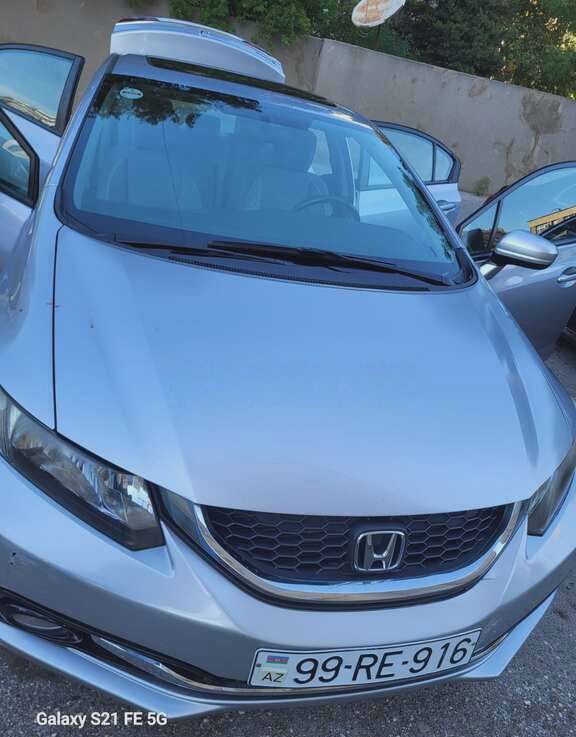 Honda Civic, 2015 il, 103000 km, 1.8 L 99-RE-916 — Avtomobillər, Bakı