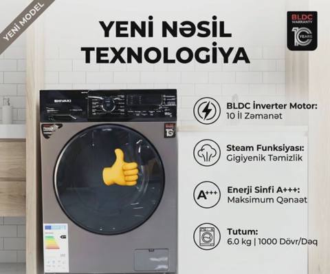 Shivaki Paltaryuyan maşın — 500 ₼ · Baku · Çamaşır maşınları Shivaki Paltaryuyan maşın — Baku