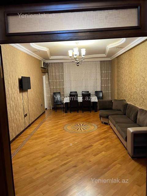 Kirayə 3 otaqlı Bina evi menzil (Yeni tikili), 130 m², Xətai rayonu — 800 ₼ · 3 otaq · 130 m² · 5/16 mərtəbə · Bakı, Xətai · Mənzil Kirayə 3 otaqlı Bina evi menzil (Yeni tikili), 130 m², Xətai rayonu — Bakı