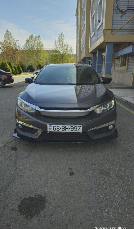 Honda Civic, 2016 il, 215000 km, 1.5 L 68-BH-997 — Avtomobillər, Şərur