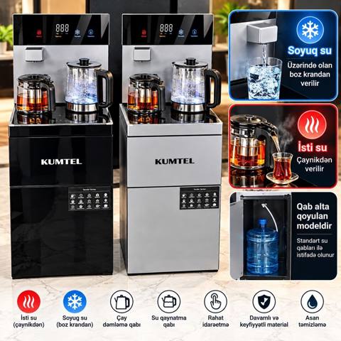 Dispenser Kumtel, Döşəməüstü, Su soyutma ilə, Yeni — 300 ₼ · Баку · Su soğutucuları və dispenserlər Dispenser Kumtel, Döşəməüstü, Su soyutma ilə, Yeni — Баку