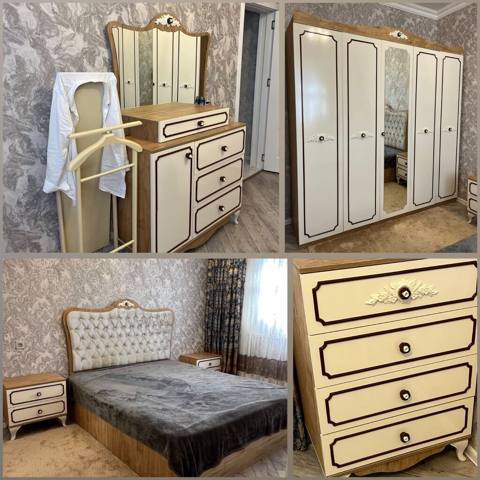Yataq dəsti satılır 1100₼. matrası var.Ünvan Sumqayıt. 9108. Fatimə99 — Баку