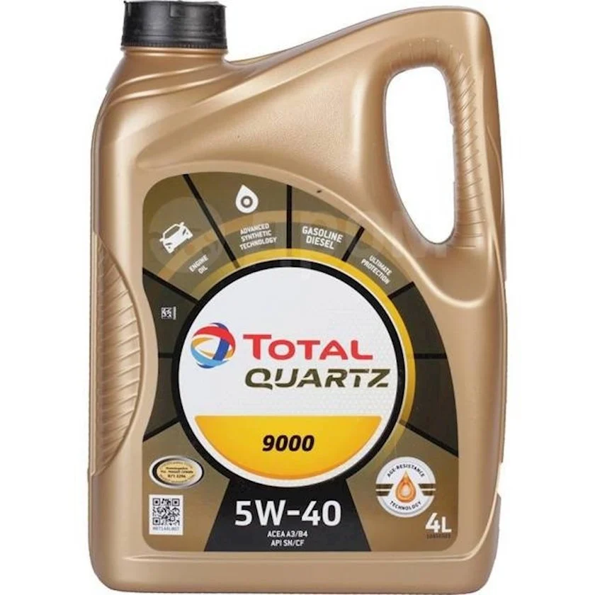 Mator Yagi Total Quartz 9000 5W-40 4L — Avtomobillar