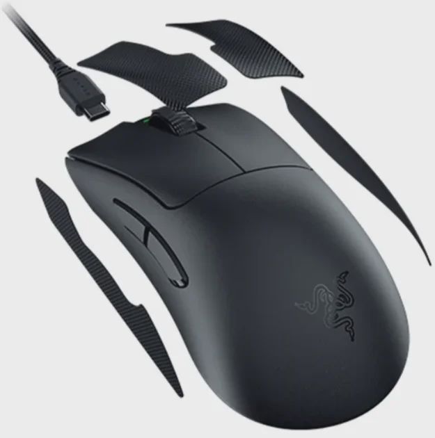 Razer DeathAdder V3 Pro Black (RZ01-04630100-R3G1) siçan — Klaviaturalar və siçanlar, Bakı (2)