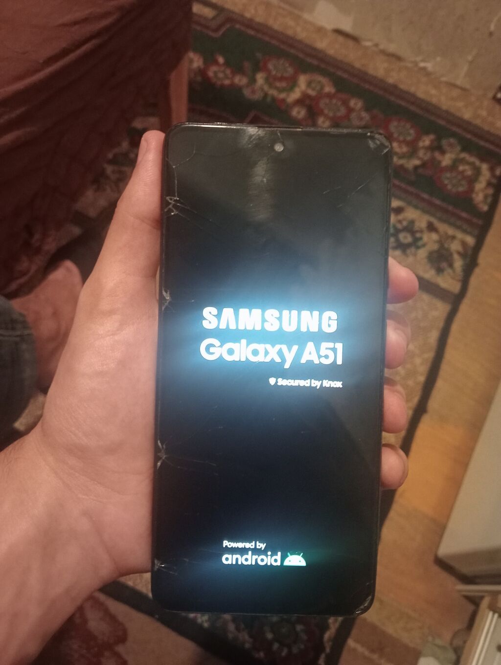 Samsung Galaxy A51, rəng - Qara, Qırıq — Samsung, Sumqayıt (4)