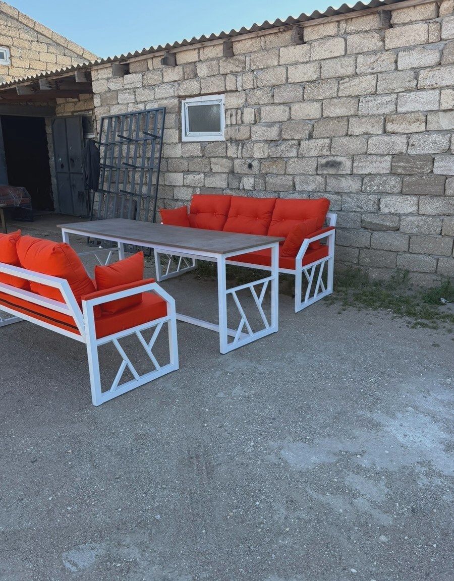 Divan Ağ rəng — Yumşaq mobilya, Bakı (2)