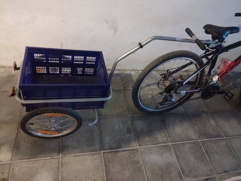 Velosiped qoşqu səbəti - İki təkərli yükgötürən qoşqu: möhkəm metal — 140 ₼ · Bakı · Ehtiyat hissələri və aksesuarlar Velosiped qoşqu səbəti - İki təkərli yükgötürən qoşqu: möhkəm metal — Bakı