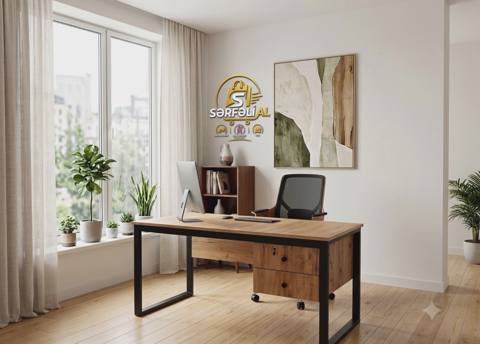 Ofis masası Qəhvəyi rəng — 160 ₼ · Ofis mebeli Ofis masası Qəhvəyi rəng