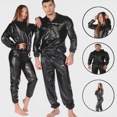 Arıqlamaq üçün idman kostyumu Panther Energy WS0281, qara, ölçü 4XL — Товары