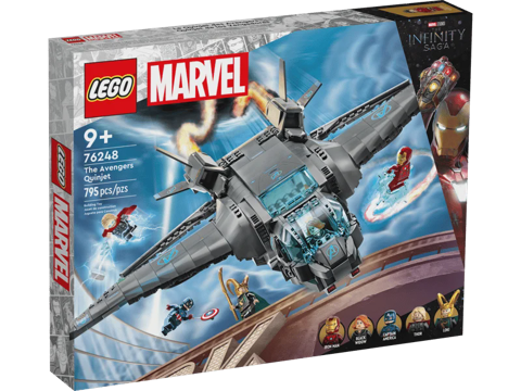 Lego Marvel The Avengers Quinjet (76248) konstruktor — Системные блоки