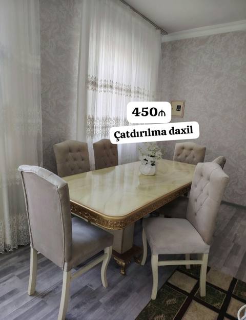 Masa desti satilir. *Qiymeti 450 Azn catdirilma pulsuz.* Unvan — Furniture