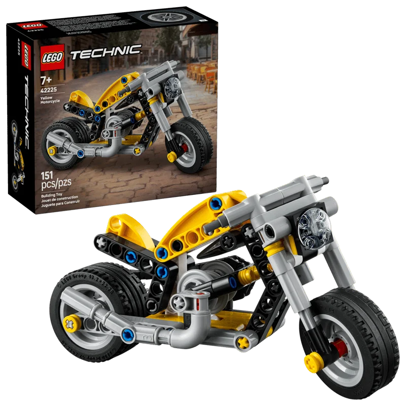 Lego Technic Yellow Motorcycle (42225) konstruktor — Системные блоки