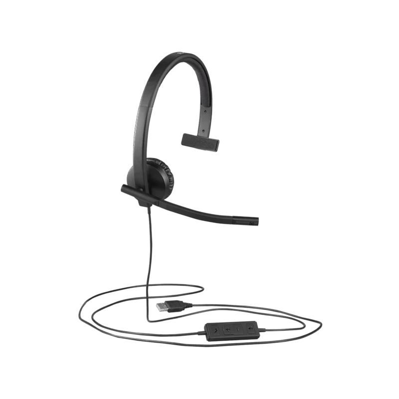 Logitech H570e Headset — Klaviaturalar və siçanlar, Bakı (5)