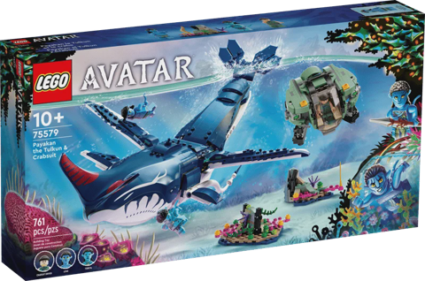 Lego Avatar Payakan the Tulkun & Crabsuit (75579) konstruktor — Системные блоки