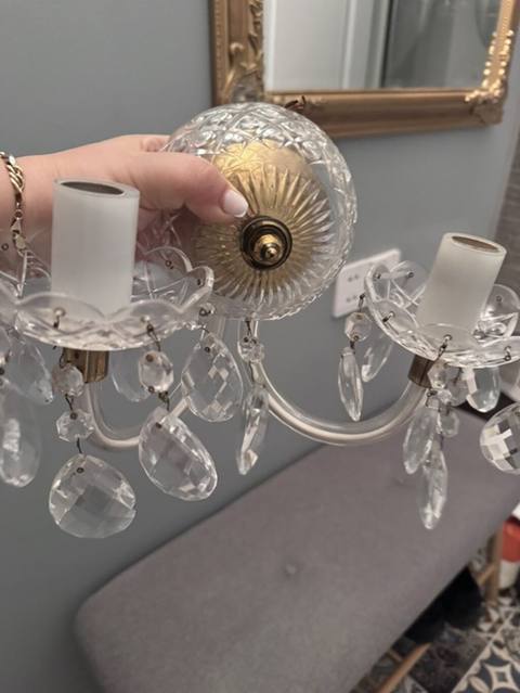 Kristal dekorlu divar bra – 2 lampalı - Klassik üslubda, kristal — 35 ₼ · Баку · Duvara asılı şamlar və lambalar Kristal dekorlu divar bra – 2 lampalı - Klassik üslubda, kristal — Баку