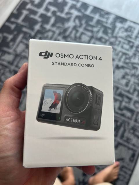 DJI Osmo Action 4 – Standard Combo Kompakt və güclü aksion kamera — Bakı