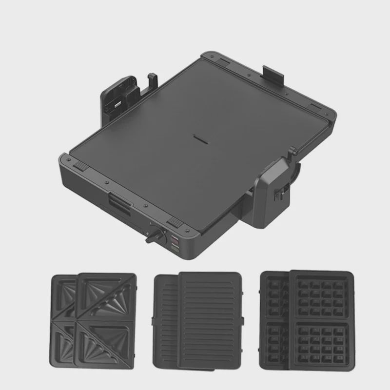 Sendviç cihazı DSP KC1171_HLY 4 in1 — Digər mətbəx texnikası, Bakı (2)