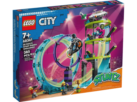 Lego City Ultimate Stunt Riders Challenge (60361) konstruktor — Системные блоки