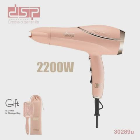 Fen DSP 30289U, 2200W, İon texnologiyası, daraqla — Bakım cihazları ve aksesuarlar