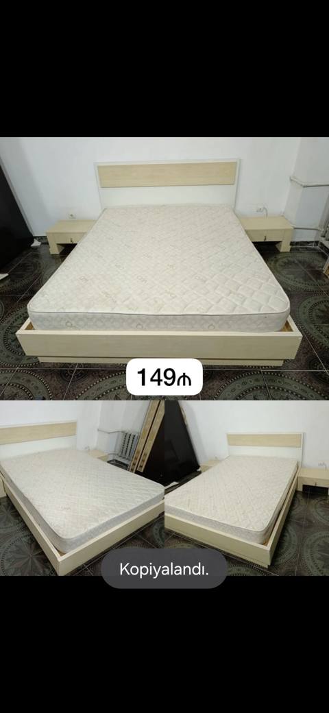 Taxt yanında 2 ədəd tumbasi yaxşı veziyyetde qiymət 150 manat hezi — 150 ₼ · Баку · Yataqlar Taxt yanında 2 ədəd tumbasi yaxşı veziyyetde qiymət 150 manat hezi — Баку