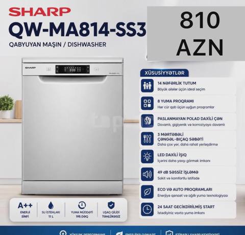 Qabyuyan maşın — 810 ₼ · Bakı · Qab yuyucu maşınlar Qabyuyan maşın — Bakı