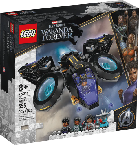 Lego Marvel Shuri's Sunbird (76211) konstruktor — Системные блоки