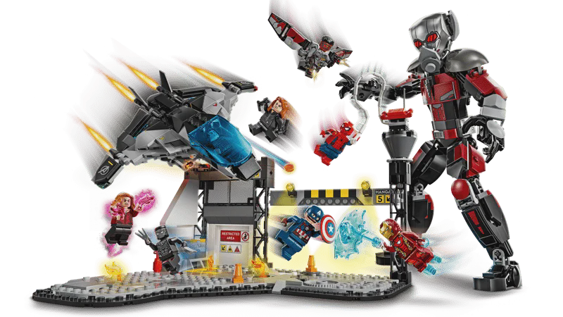 Lego Marvel Captain America: Civil War Action Battle (76314) konstruktor — Sistem blokları, Bakı (2)