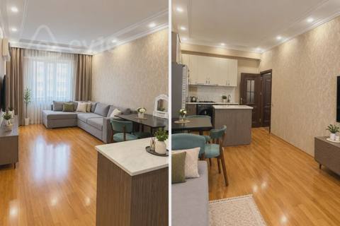 2 otaqlı mənzil, 54 m², Özbəkistan küç — 205 000 ₼ · 2 xonali · 54 m² · 4/17 qavat · Баку, Nizami · Mənzil 2 otaqlı mənzil, 54 m², Özbəkistan küç — Баку