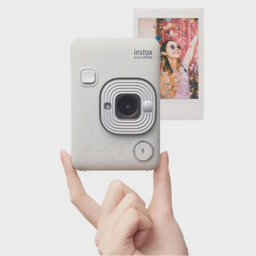 Fotoaparat Fujifilm Instax Mini Liplay Misty White — Fotoaparat, Bakı (2)