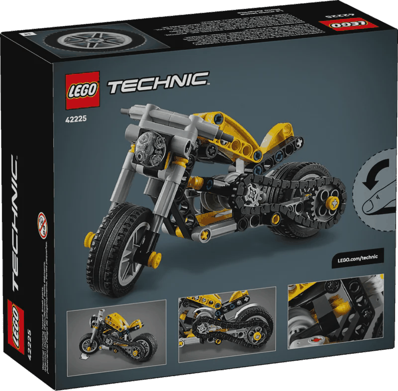 Lego Technic Yellow Motorcycle (42225) konstruktor — Sistem blokları, Bakı (2)