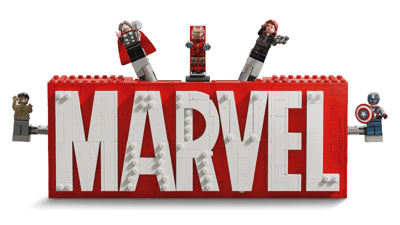 Lego Marvel Marvel Logo & Minifigures (76313) konstruktor — Sistem blokları, Bakı (2)