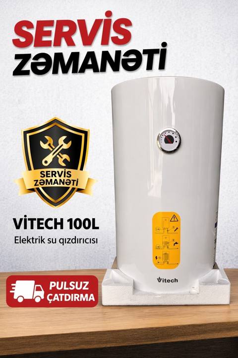 Ariston 100 l, Yeni, Kredit yoxdur, Pulsuz çatdırılma, Rayonlara çatdırılma — Bakı