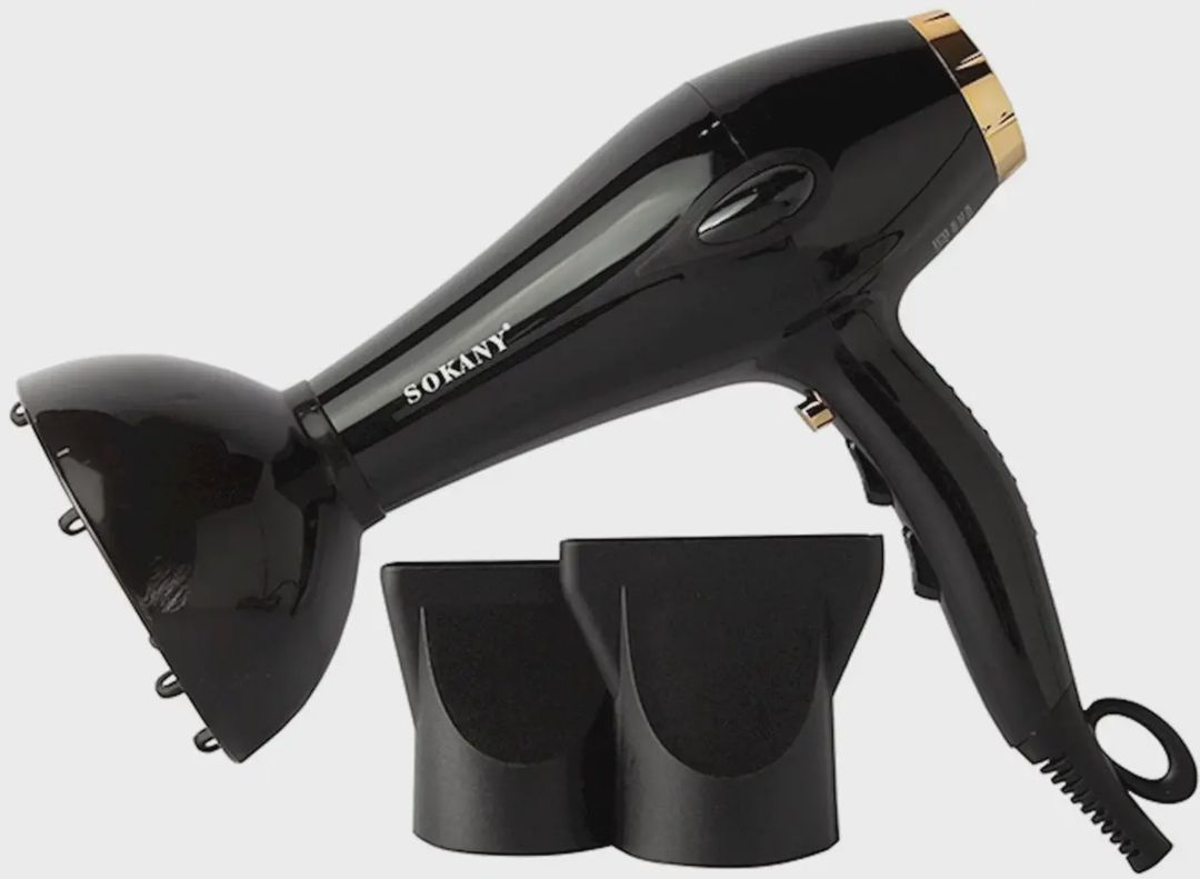 Sokany SK‑2213 3‑ü 1-də Saç Styler – Konsentrator və Diffuzor — Saç burmağa və düzəltməyə, Bakı (3)