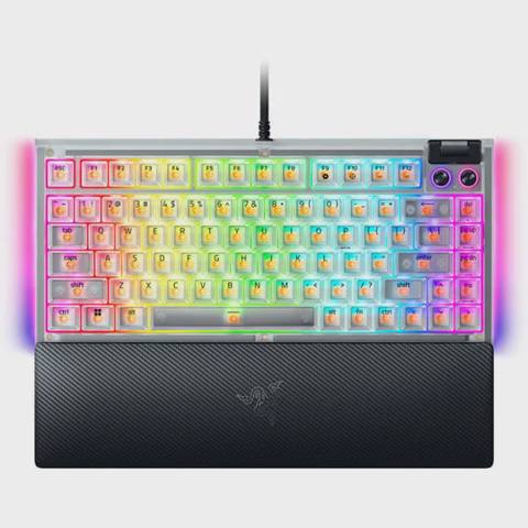 Razer BlackWidow V4 75% Phantom White EN (RZ03-05003500-R3M1) klaviatura — Ürünler